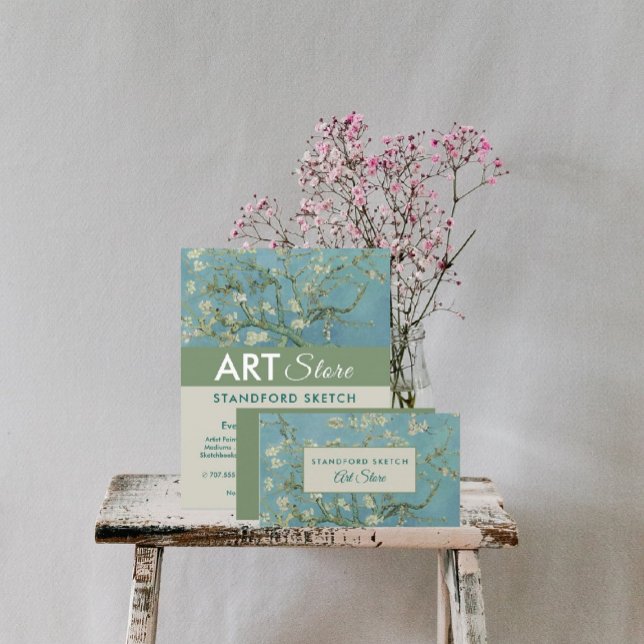 Almond Blossoms By Van Gogh, Art Supplies Store Flyer (Creator Uploaded)