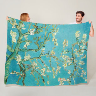 Almond Blossoms by van Gogh Fleece Blanket