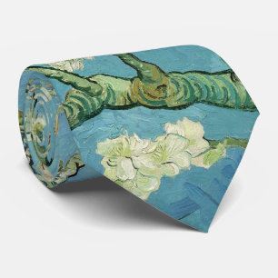 Almond Blossoms by van Gogh Tie