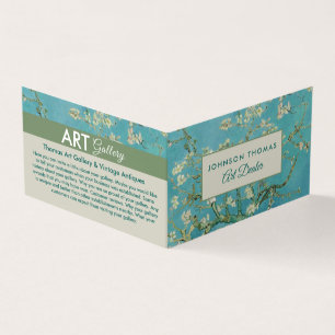 Almond Blossoms By Vincent Van Gogh, Art Dealer Business Card