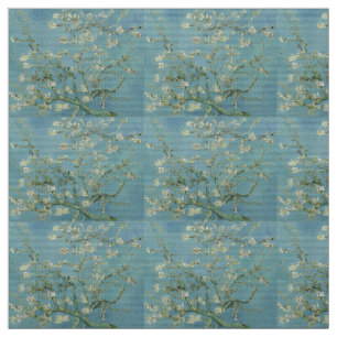 Almond Blossoms by Vincent Van Gogh Fine Art Fabric
