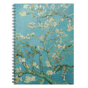 Almond Blossoms by Vincent Van Gogh Fine Art Notebook