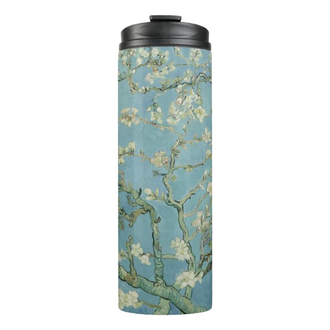 Almond Blossoms by Vincent Van Gogh Fine Art Thermal Tumbler (Front)