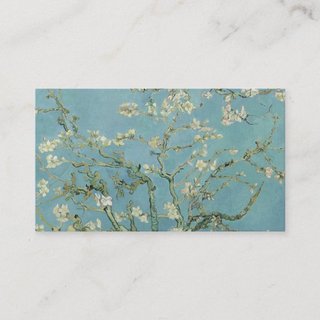 Almond Blossoms Painting by Van Gogh Business Card (Front)