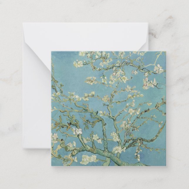 Almond Blossoms Painting by Van Gogh Card (Front)