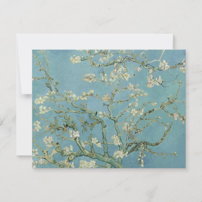 Almond Blossoms Painting by Van Gogh Card (Front)