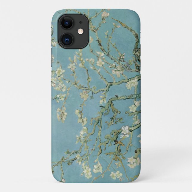 Almond Blossoms Painting by Van Gogh Case-Mate iPhone Case (Back)