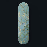 Almond Blossoms Painting by Van Gogh Skateboard<br><div class="desc">Almond Blossoms is a group of several paintings made in 1888 and 1890 by Vincent van Gogh in Arles and Saint-Rémy,  southern France of blossoming almond trees. Flowering trees were special to van Gogh. They represented awakening and hope. He enjoyed them aesthetically and found joy in painting flowering trees.</div>