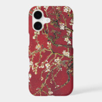 Almond Blossoms Red Vincent van Gogh Art Painting