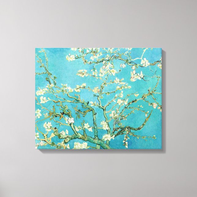 Almond Blossoms | Vincent Van Gogh Canvas Print (Front)
