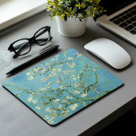 Almond Blossoms | Vincent Van Gogh Mouse Mat<br><div class="desc">Almond Blossoms (1890) by Dutch artist Vincent van Gogh (1853-1890). Van Gogh's Almond Blossoms painting showcases delicate white flowers set against a vibrant turquoise sky, symbolizing new life and renewal. Inspired by Japanese art, the elegant branches and flowing lines create a sense of serenity and natural beauty. The textured brushstrokes...</div>