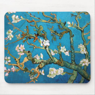 Almond Branches in Bloom Detail, Van Gogh Mouse Mat