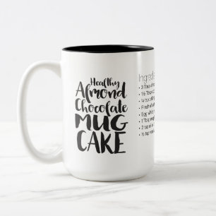 Almond Chocolate Mug Cake Recipe—LRG MUG