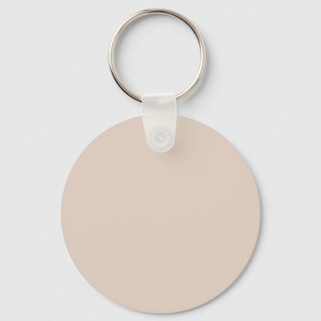 Almond E3D2C3 Colour - Option to Add Name Key Ring (Front)