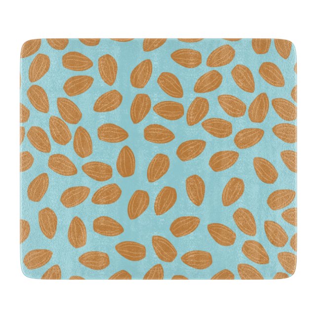 Almond Pattern Cutting Board (Front)