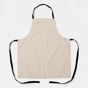 Almond (solid colour) apron