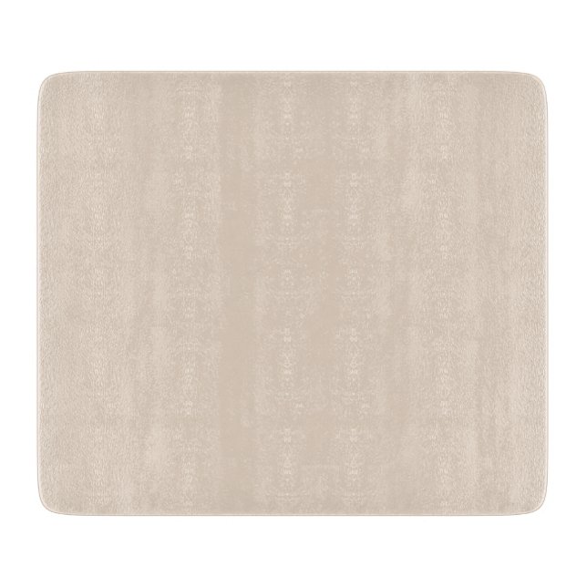 Almond solid colour cutting board (Front)