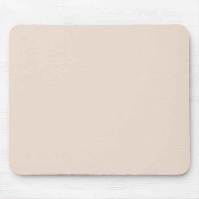 Almond solid colour mouse mat (Front)