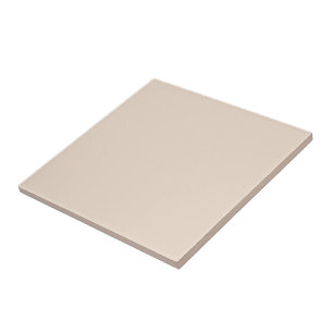 Almond (solid colour) tile
