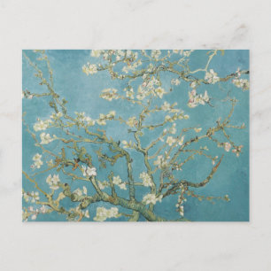 Almond tree in blossom by Vincent Van Gogh Postcard