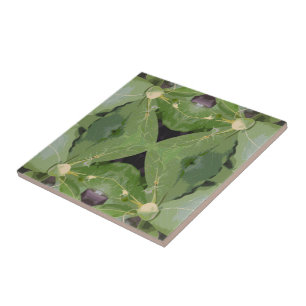 Almond Tree Pattern Tile