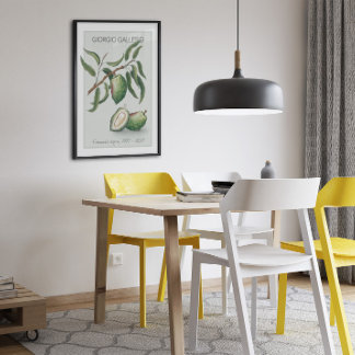 Almond, Vintage Botanical Illustration Poster