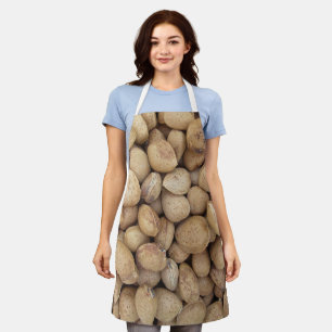 Almonds Fall Autumn Patterns Apron