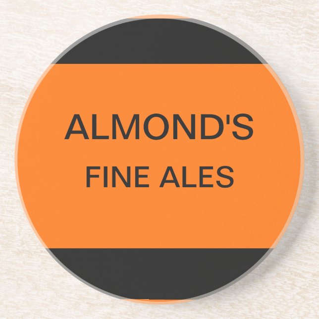 Almond's Fine Ales Coasters (Front)