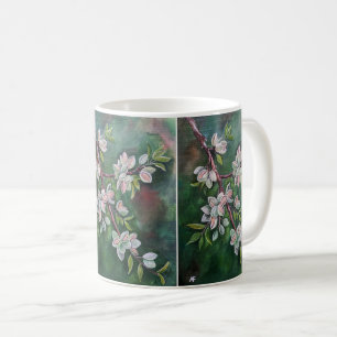 Almonds on an Autumn Branch Painting by Alfred Fox Coffee Mug
