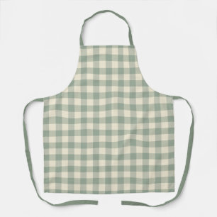 Almost Awake Gingham - Along the River plaid. Apron