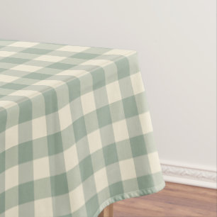 Almost Awake Gingham - Along the River plaid. Tablecloth