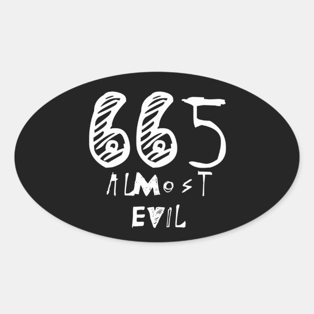 Almost Evil Stickers (Front)