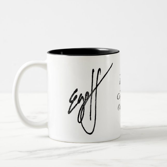 Almost Famous Collectors Series Two-Tone Coffee Mug (Left)
