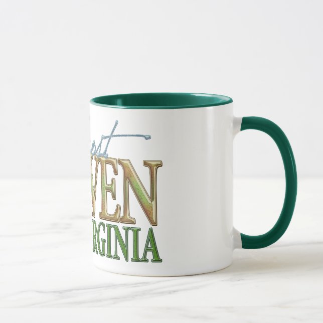 Almost Heaven West Virginia_2 Mug (Right)