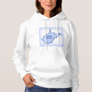 Almost Heaven West Virginia State Pride Hoodie