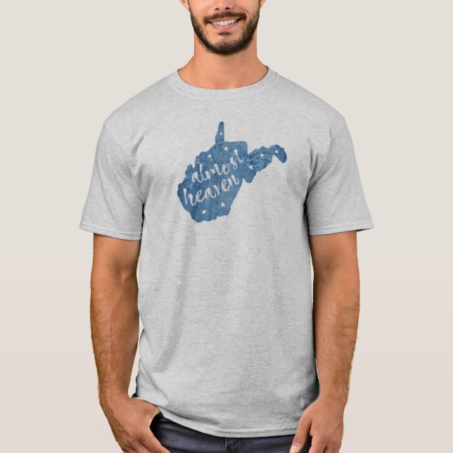 Almost Heaven West Virginia T-Shirt (Front)