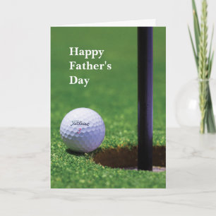 Almost Hole-in-One Father's Day Card