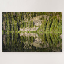 Almost impossible Bear Lake reflection puzzle