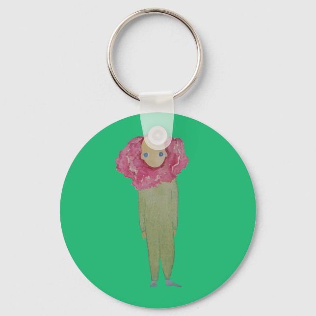 Almost like a flower  key ring (Front)