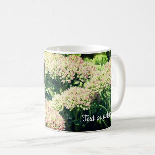 Almost Sedum Flower Personalised Coffee Mug