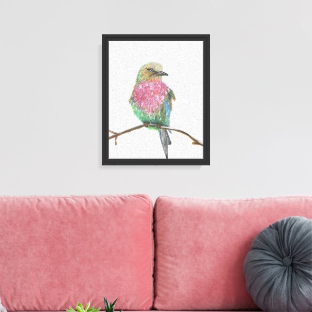 Almost Unreal Canvas Print (Insitu(LivingRoom))