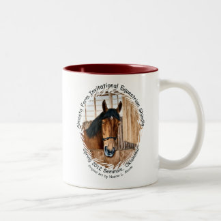 Almosta Farm Ride spring 2012 Two-Tone Coffee Mug