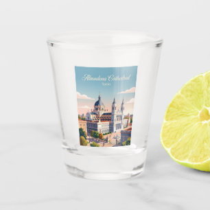 Almudena Cathedral Spain Shot Glass