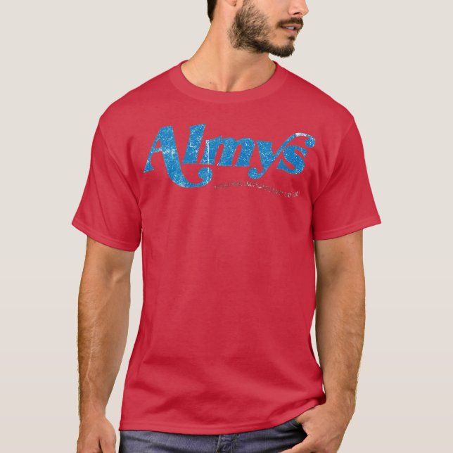 Almys T-Shirt - Retro New England Old School Depar (Front)