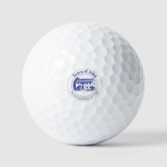 Alna Maine Golf Balls (Front)