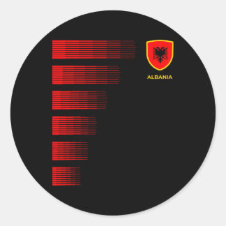 Alnia Flag Emblem - Alnian Pride Ancestry Heritage Classic Round Sticker