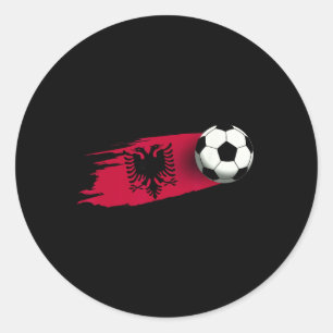Alnia Flag Jersey Alnian Soccer Team Alnian Classic Round Sticker