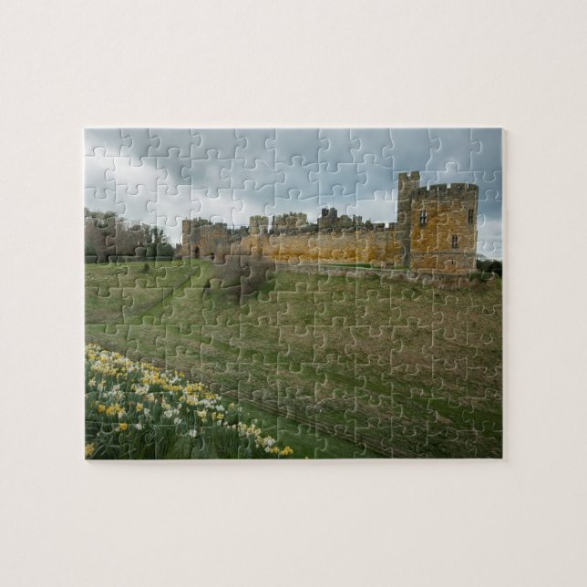 Alnwick Castle , Northumberland, UK Jigsaw Puzzle (Horizontal)