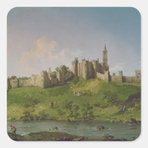 Alnwick Castle Square Sticker