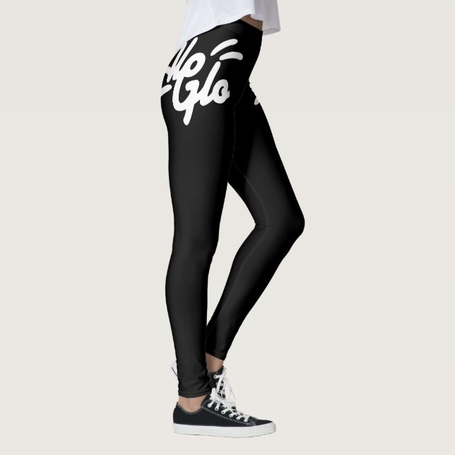 Alo Glo, the ultimate cream to divine beauty Leggings (Right)
